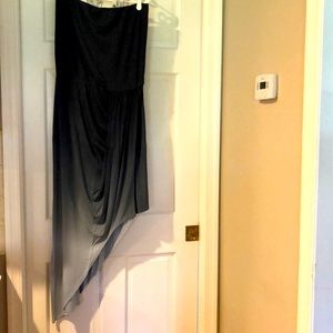 On The Road strapless high low dress size large